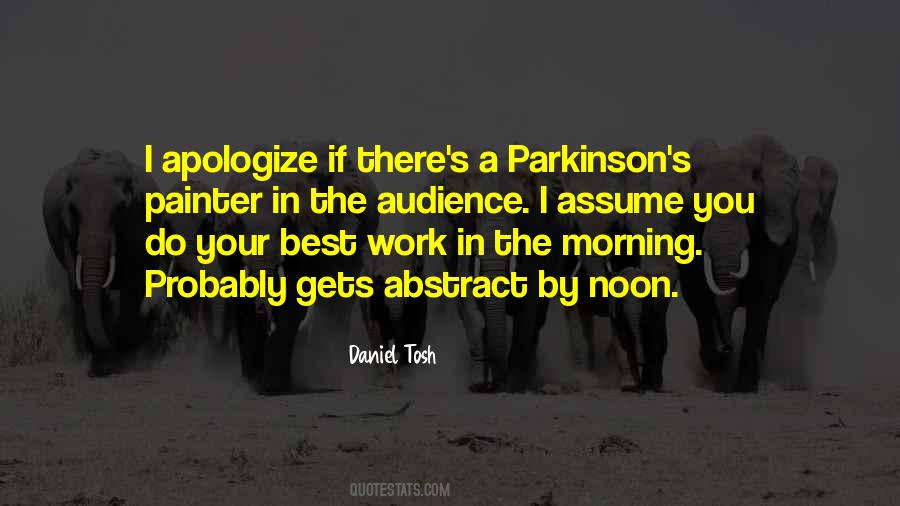 Parkinson Quotes #1691693