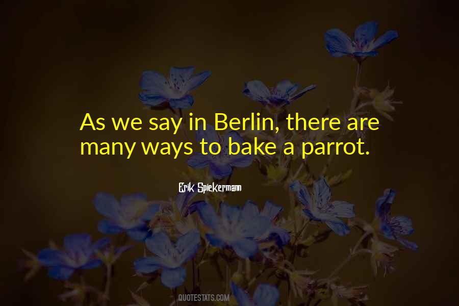 Parrot Quotes #101371