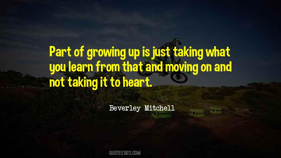 Part Of Growing Up Quotes #285622