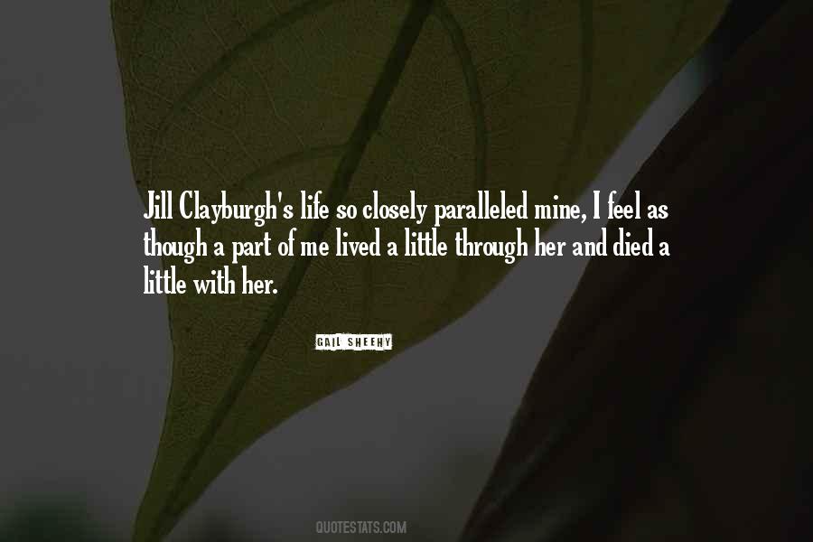 Part Of Me Died Quotes #1545193