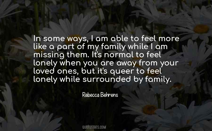 Part Of My Family Quotes #221979