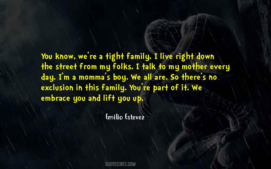 Part Of My Family Quotes #700154