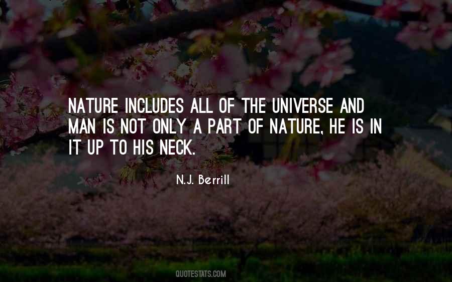 Part Of Nature Quotes #1225061
