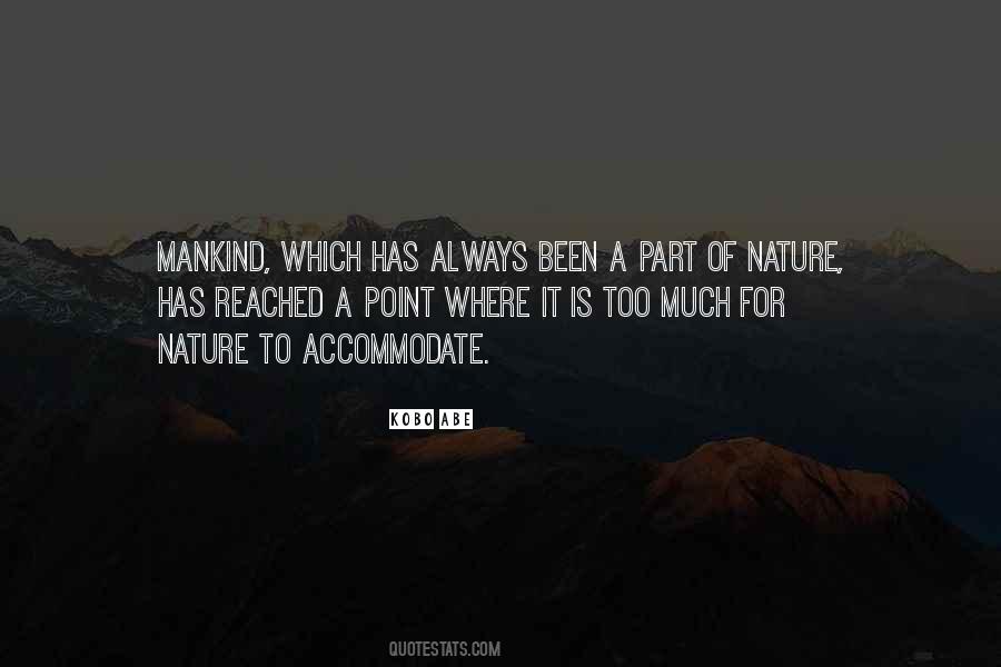 Part Of Nature Quotes #246875