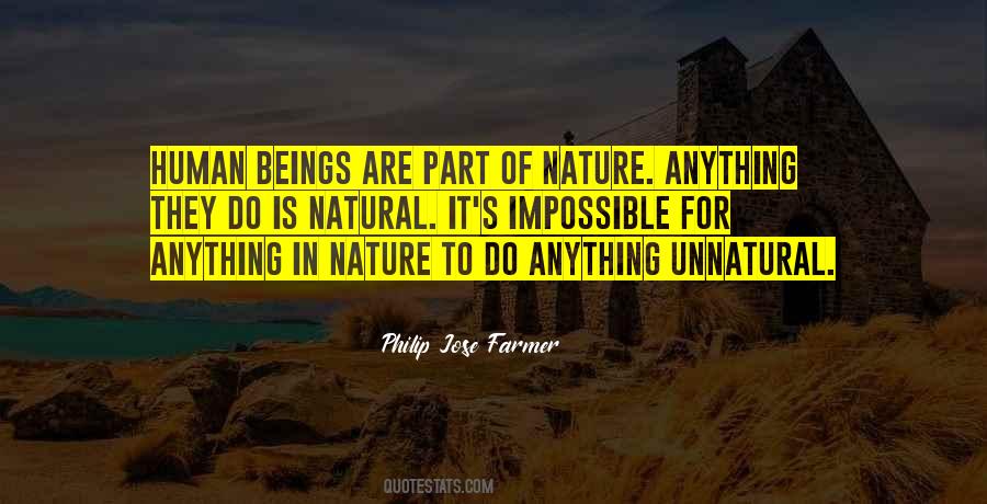 Part Of Nature Quotes #951116
