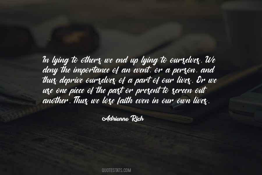 Part Of Our Lives Quotes #217348