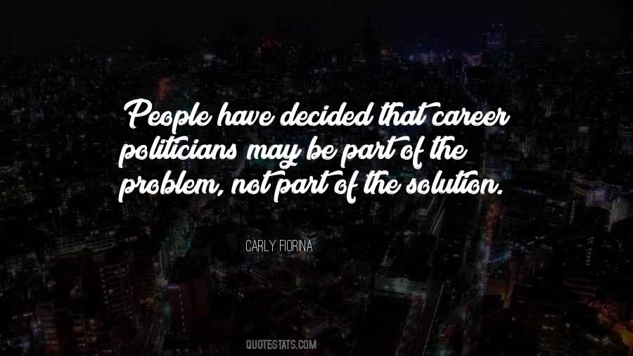 Part Of The Problem Quotes #699542