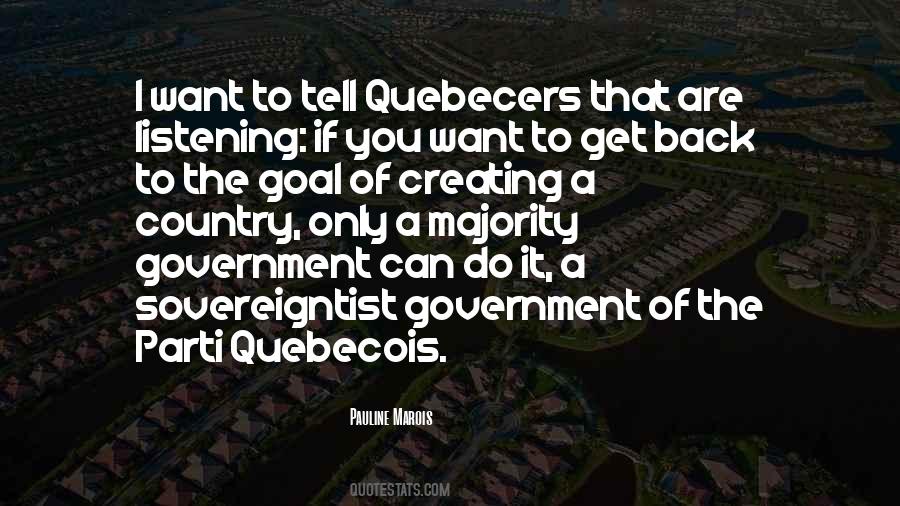 Parti Quebecois Quotes #1077310