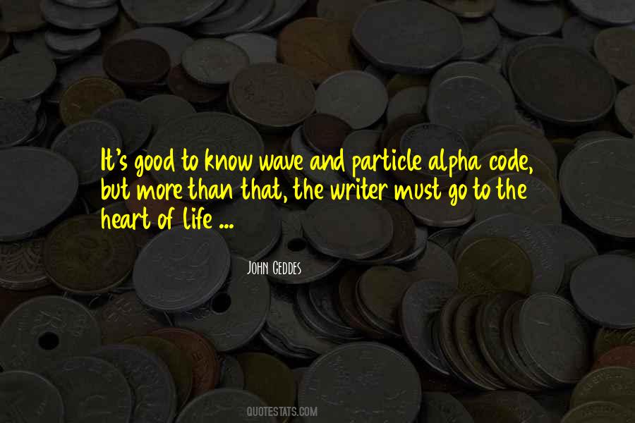 Particle Wave Quotes #944468