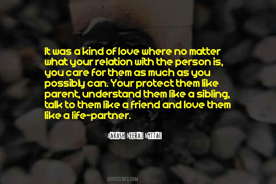 Partner For Life Quotes #877058