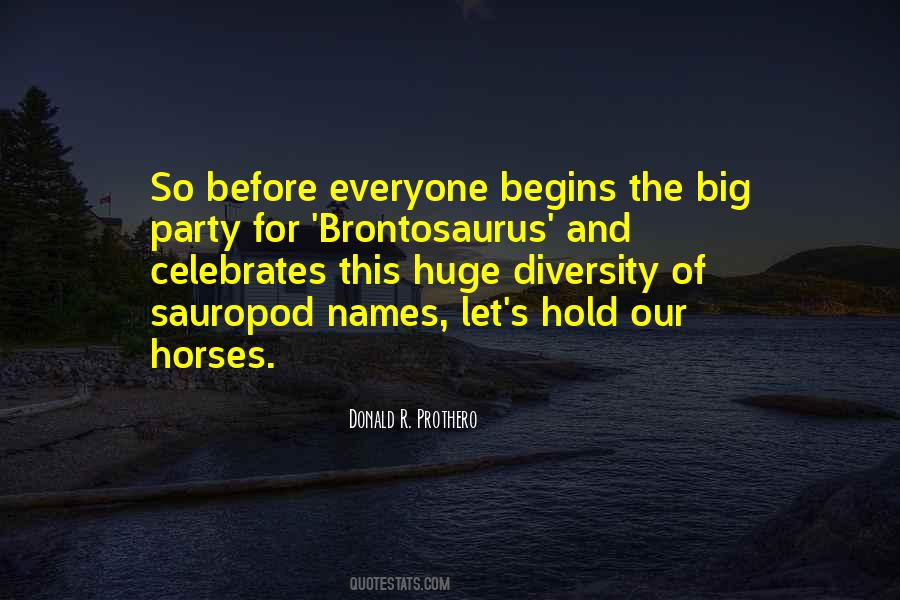 Party Begins Quotes #479102