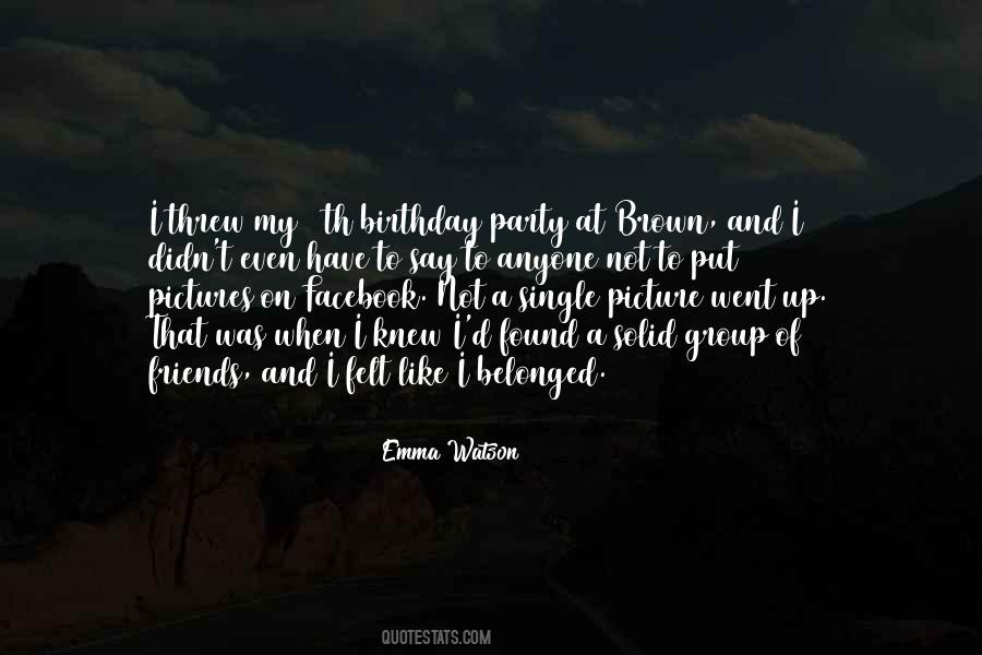 Quotes About Birthday Friends #395298
