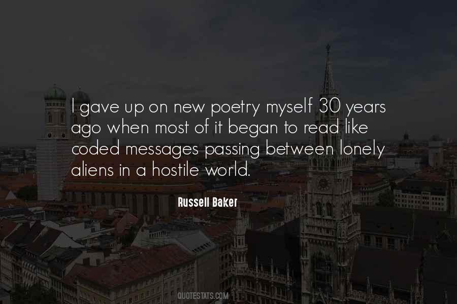 Passing Of Years Quotes #243240
