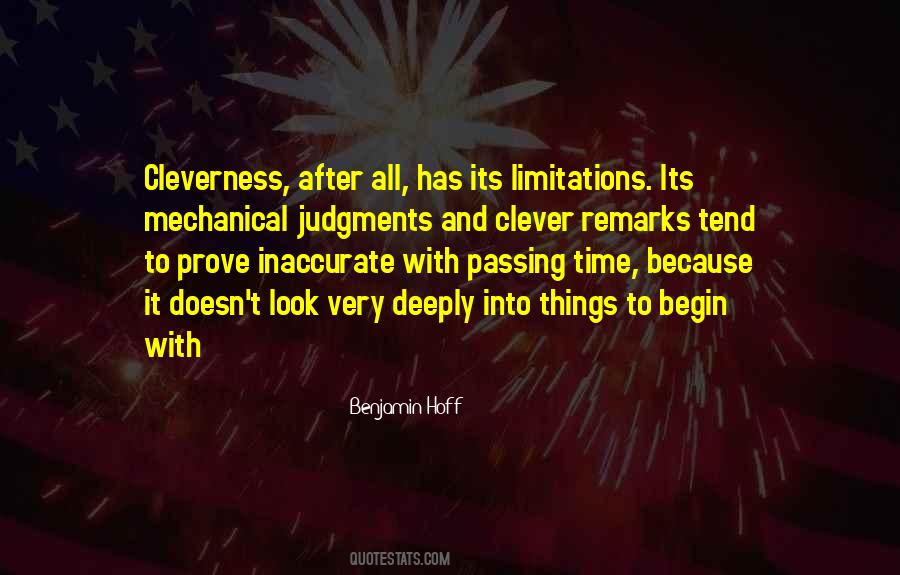 Passing Remarks Quotes #890284