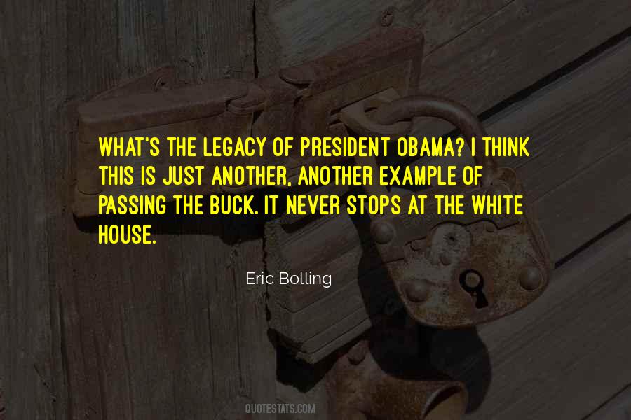 Passing The Buck Quotes #477974