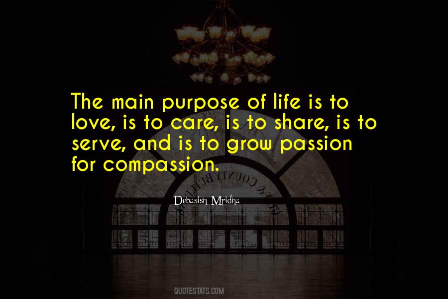 Passion And Compassion Quotes #908911
