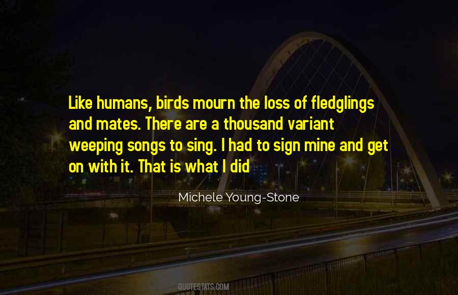 Quotes About Birds Songs #1156691