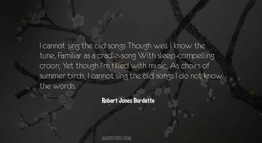 Quotes About Birds Songs #1552840
