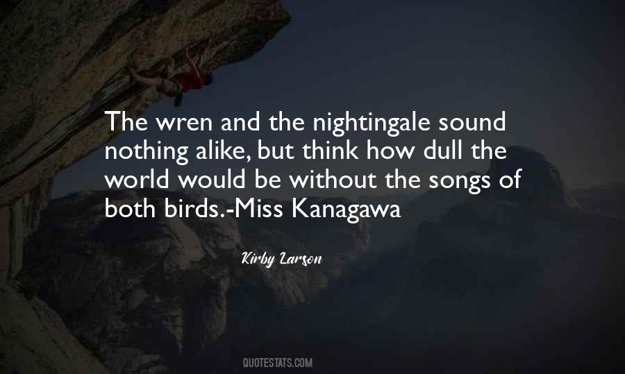 Quotes About Birds Songs #259358