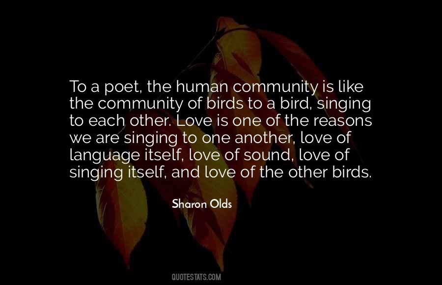 Quotes About Birds Singing #1868421
