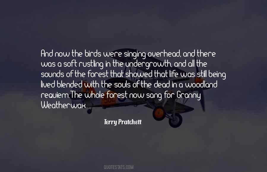 Quotes About Birds Singing #216343