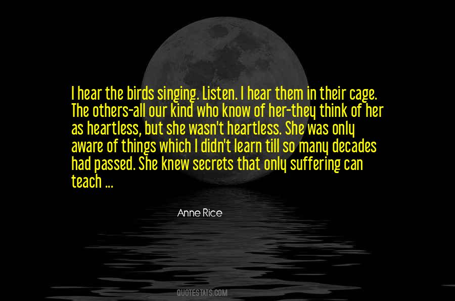Quotes About Birds Singing #986362