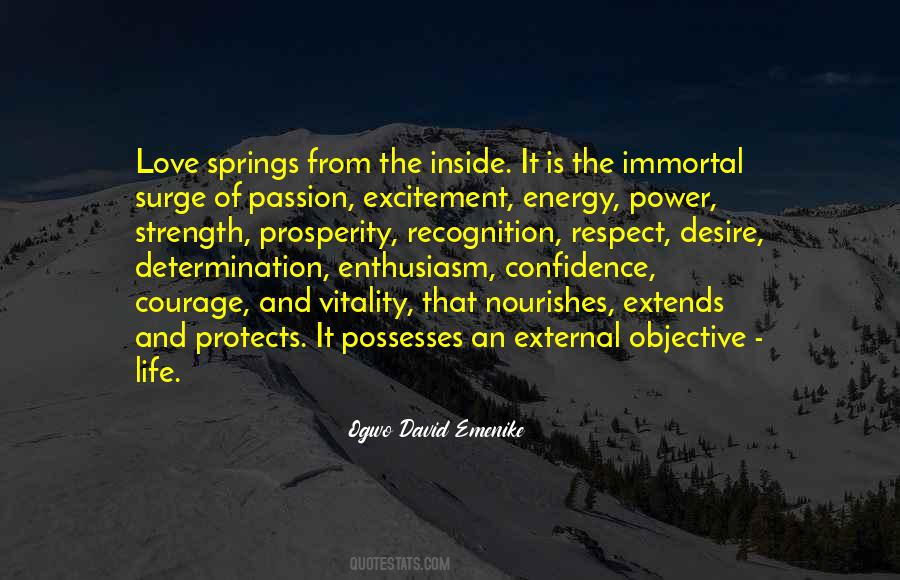 Passion Is Energy Quotes #577061