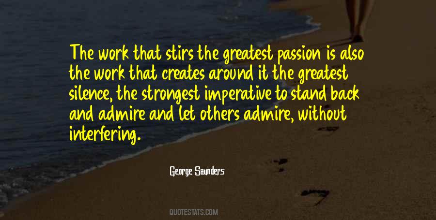 Passion To Work Quotes #457625