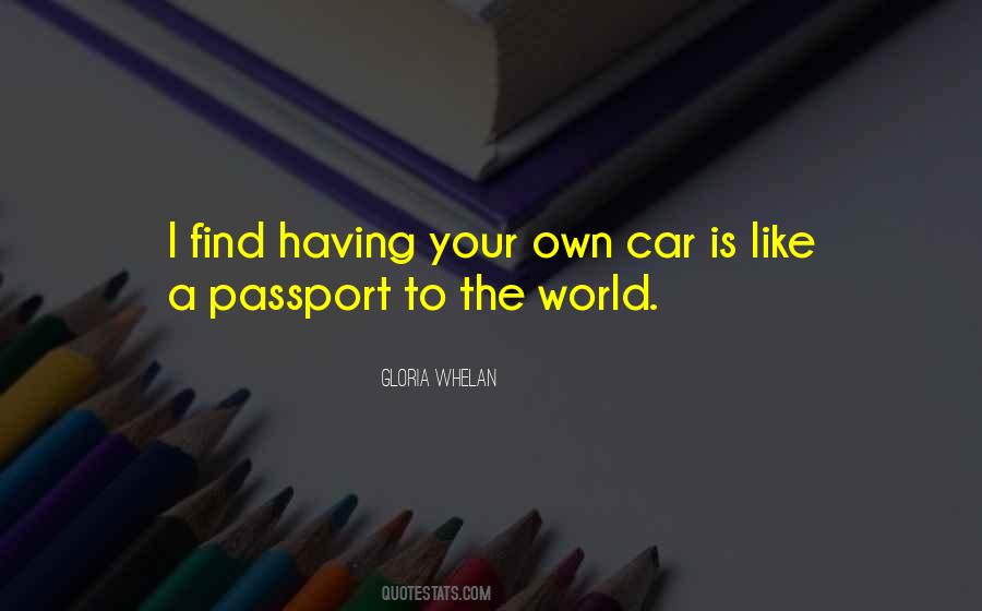 Passport Quotes #1222427