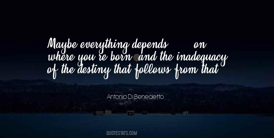 Past Follows Quotes #12524