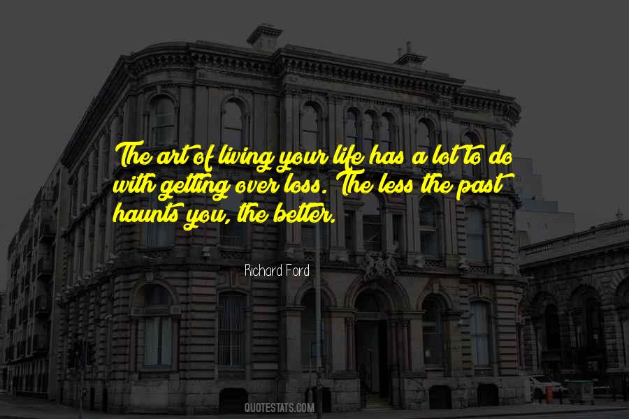 Past Haunts Quotes #411126