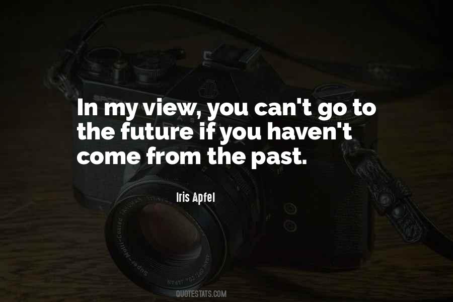 Past In The Future Quotes #101048