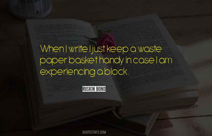 Past Is A Waste Paper Quotes #1381712