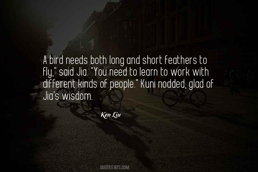 Quotes About Bird Feathers #1853890