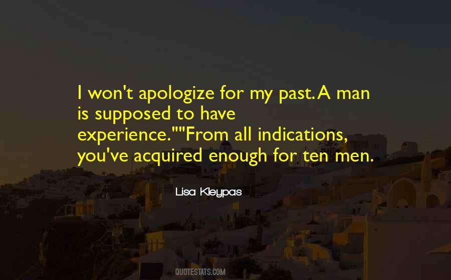 Past Is Experience Quotes #904110