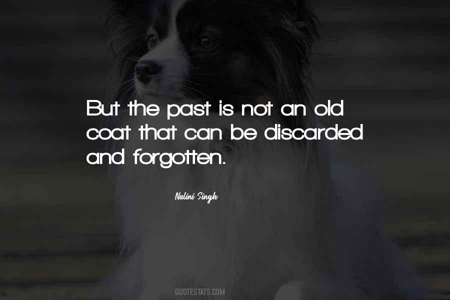 Past Is Forgotten Quotes #1597898