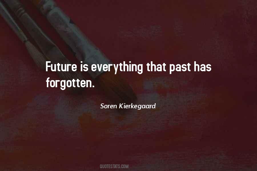 Past Is Forgotten Quotes #76978