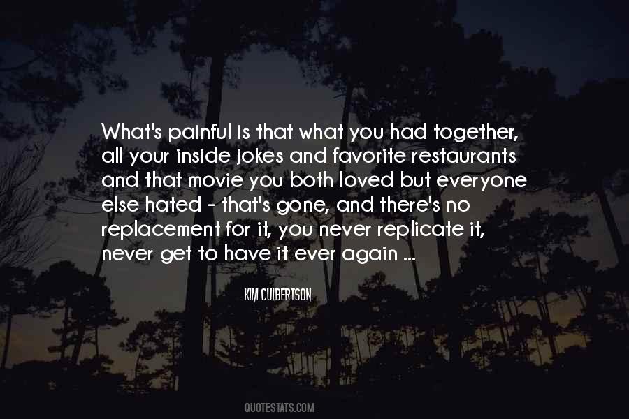 Past Is Painful Quotes #40312