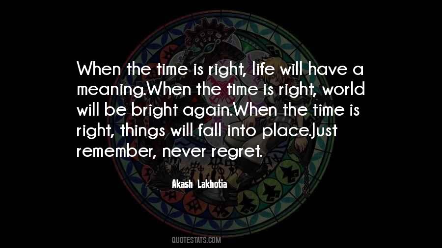 Past Life Regret Quotes #1749388