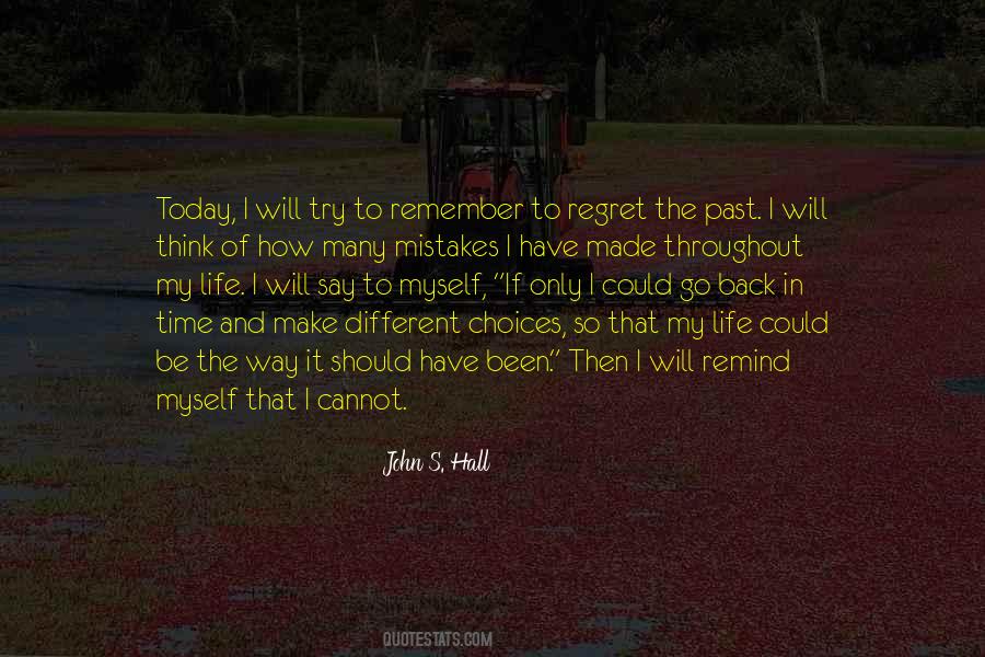 Past Life Regret Quotes #926741