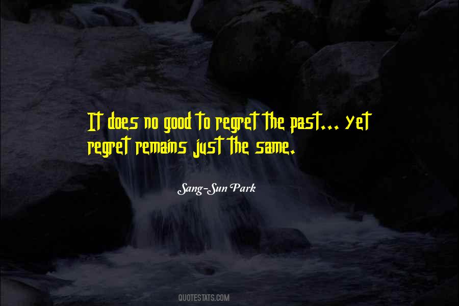 Past Remains Quotes #1173086