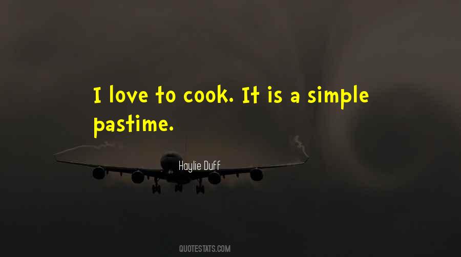 Pastime Love Quotes #1428927