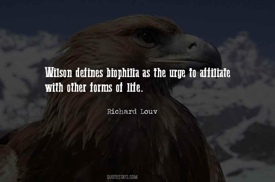 Quotes About Biophilia #903107