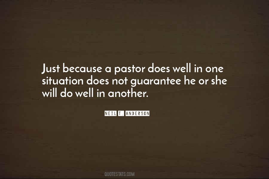 Pastor Quotes #1038600