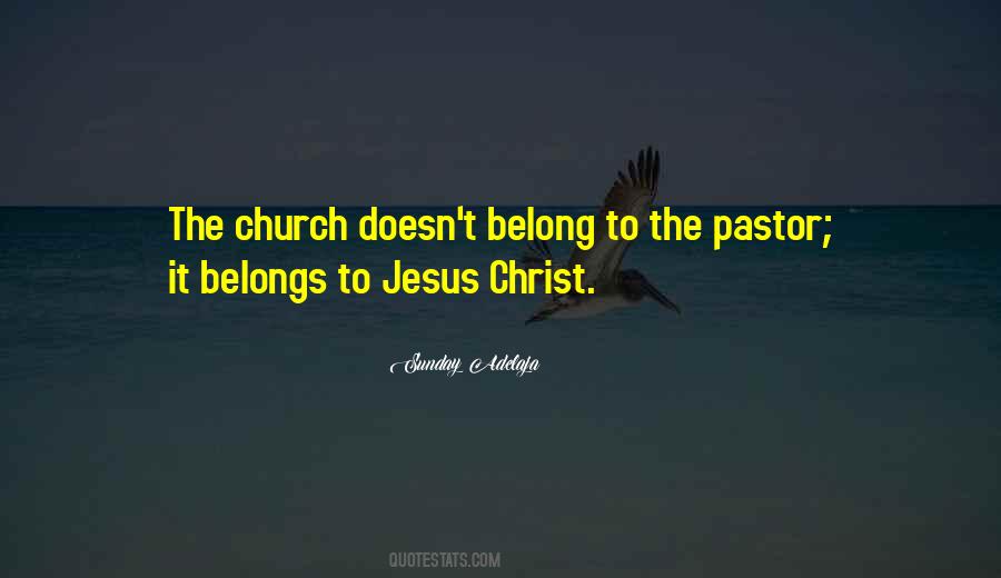 Pastor Quotes #1429317