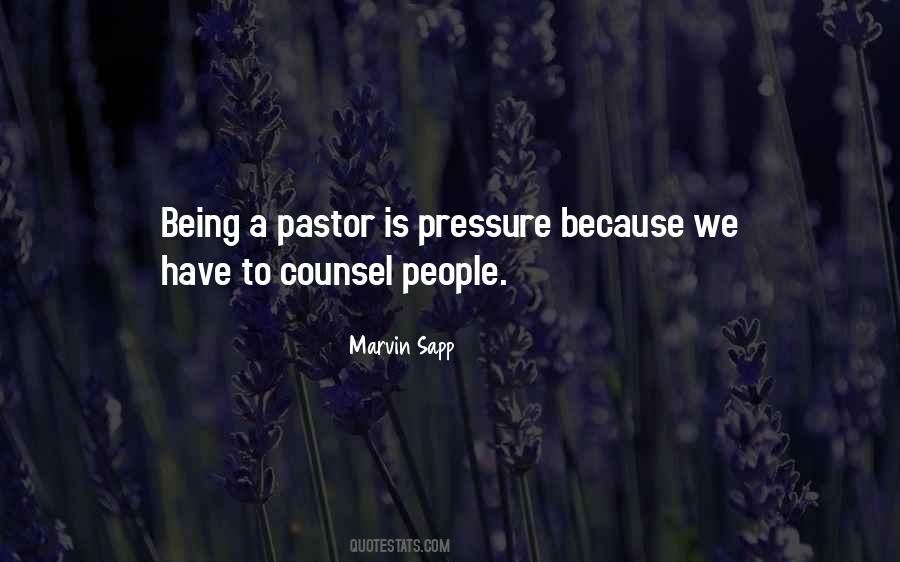 Pastor Quotes #960448