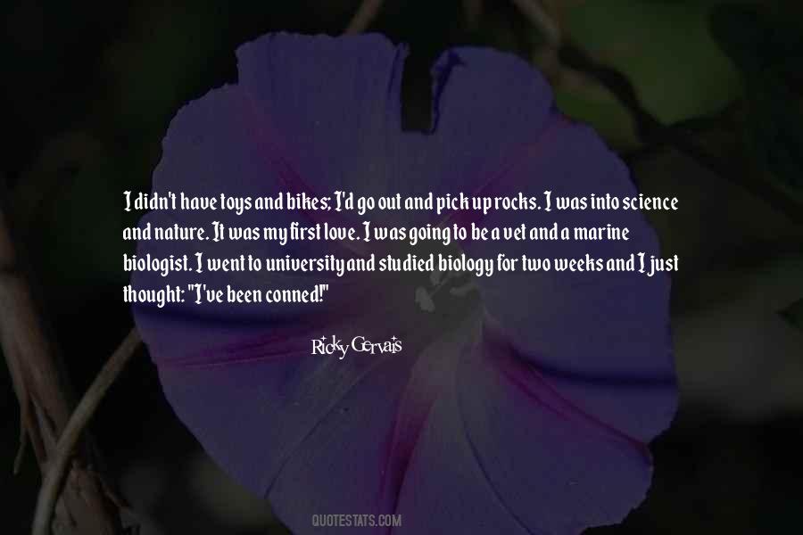 Quotes About Biology Love #1426549