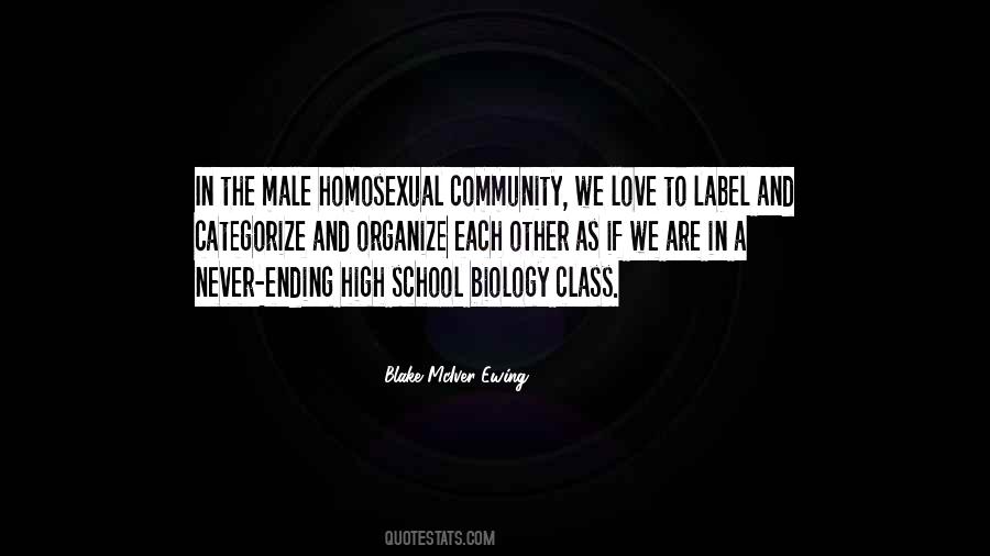 Quotes About Biology Class #1450737