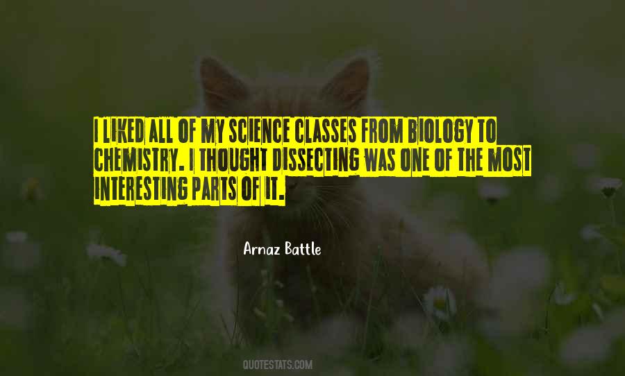 Quotes About Biology Class #246186