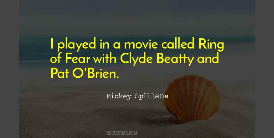 Pat O Brien Quotes #1068268